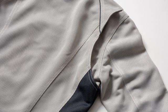 ライダースメッシュジャケット チャコール Sサイズ ROJ121 ロッソスタイルラボ