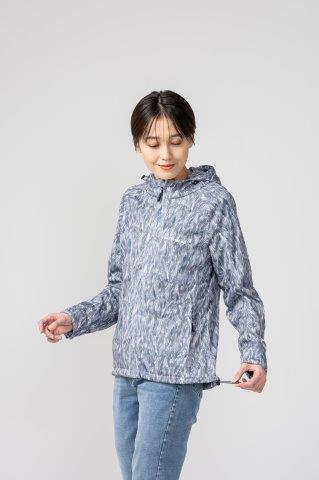 取寄 フードメッシュジャケット ブルー Sサイズ ROJ122 ロッソスタイルラボ