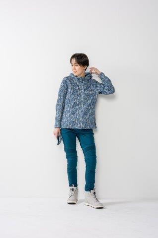 取寄 フードメッシュジャケット ブルー Sサイズ ROJ122 ロッソスタイルラボ