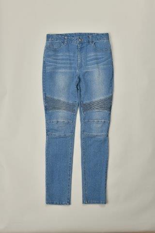 ロッソスタイルラボ ストレッチスキニーパンツ レディース ブルーデニム L+サイズ ROP-55