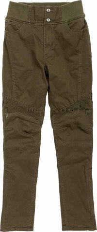 リブウォームストレッチパンツ カーキ Mサイズ ROP66 ロッソスタイルラボ