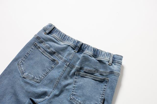 5Pストレッチスキニーパンツ インディゴブルー Lサイズ ROP68 ロッソスタイルラボ