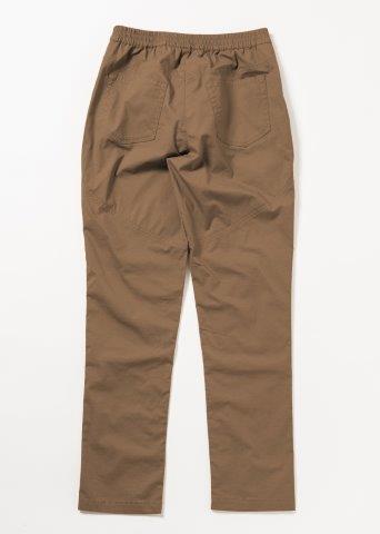 取寄 イージーテーパードパンツ ブラウン L+サイズ ROP69 ロッソスタイルラボ