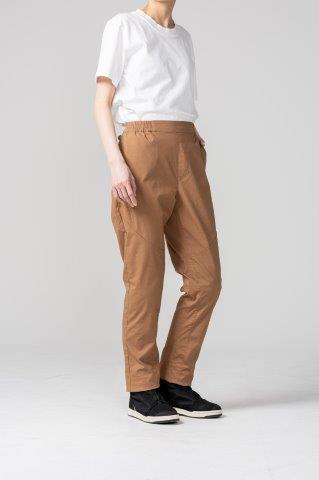 取寄 イージーテーパードパンツ ブラウン Lサイズ ROP69 ロッソスタイルラボ