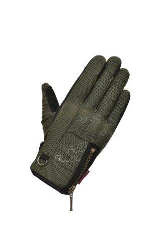 ロッソスタイルラボ プロテクトミリタリーメッシュグローブ レディース カーキ Lサイズ RSG-334