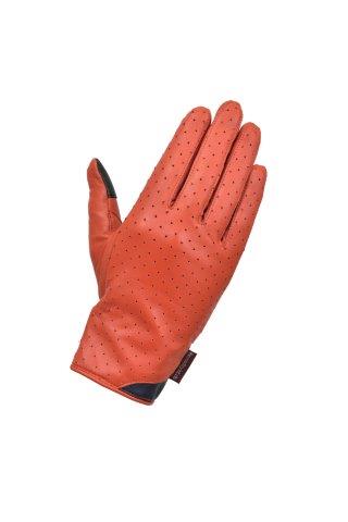 ロッソスタイルラボ パンチングレザーグローブ レディース オレンジ Sサイズ RSG-337