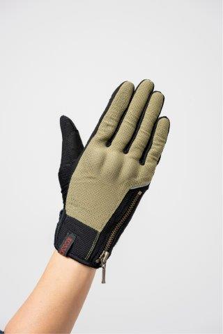 プロテクトミリタリーメッシュグローブ ベージュ Lサイズ RSG354 ロッソスタイルラボ