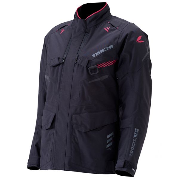 RSタイチ ドライマスターエクスプローラーオールシーズンジャケット バイク/レディース ブラック WXLサイズ RSJ721