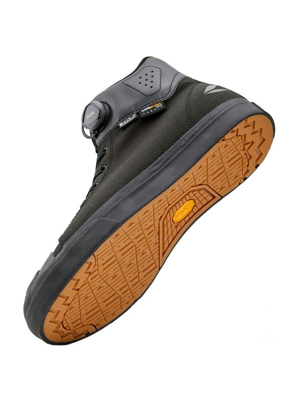 RSタイチ 011 ドライマスター -FIT フープシューズ バイク/シューズ/防水 コーデュラブラック 25.5cm RSS011