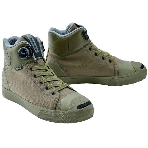 RSタイチ 011 ドライマスター -FIT フープシューズ バイク/シューズ/防水 コーデュラカーキ 26.5cm RSS011