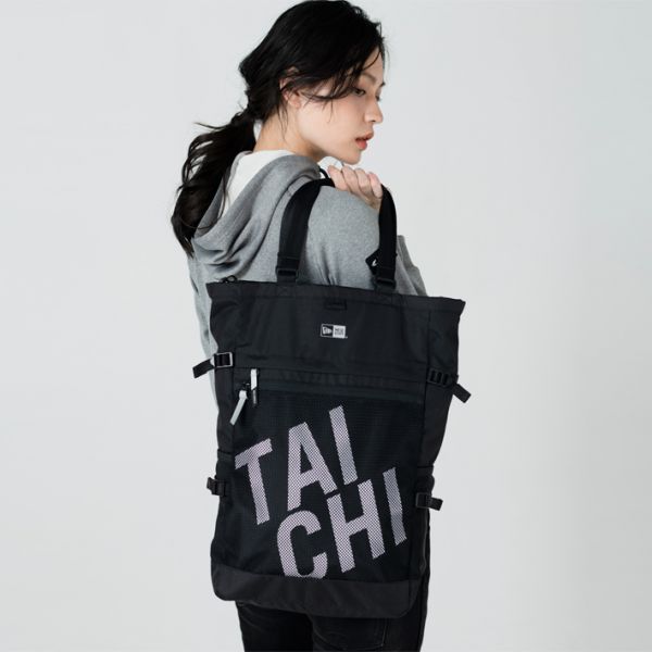 RSタイチ EXPLORER TOTE BAG バイク/バッグ/バックパック ブラック 22L NEB007