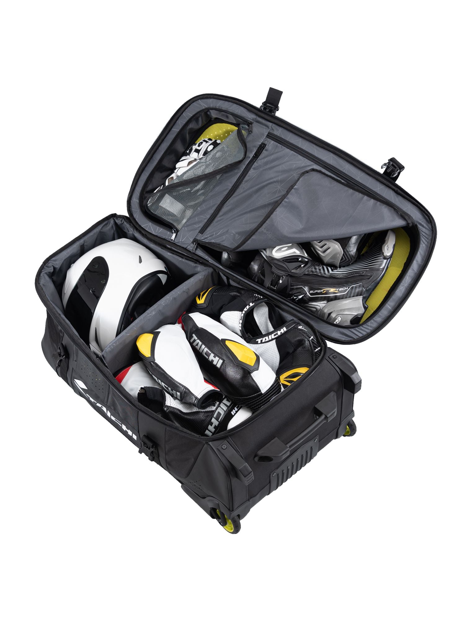 RSタイチ ホイールド ギアバッグ ブラック 120L RSB281