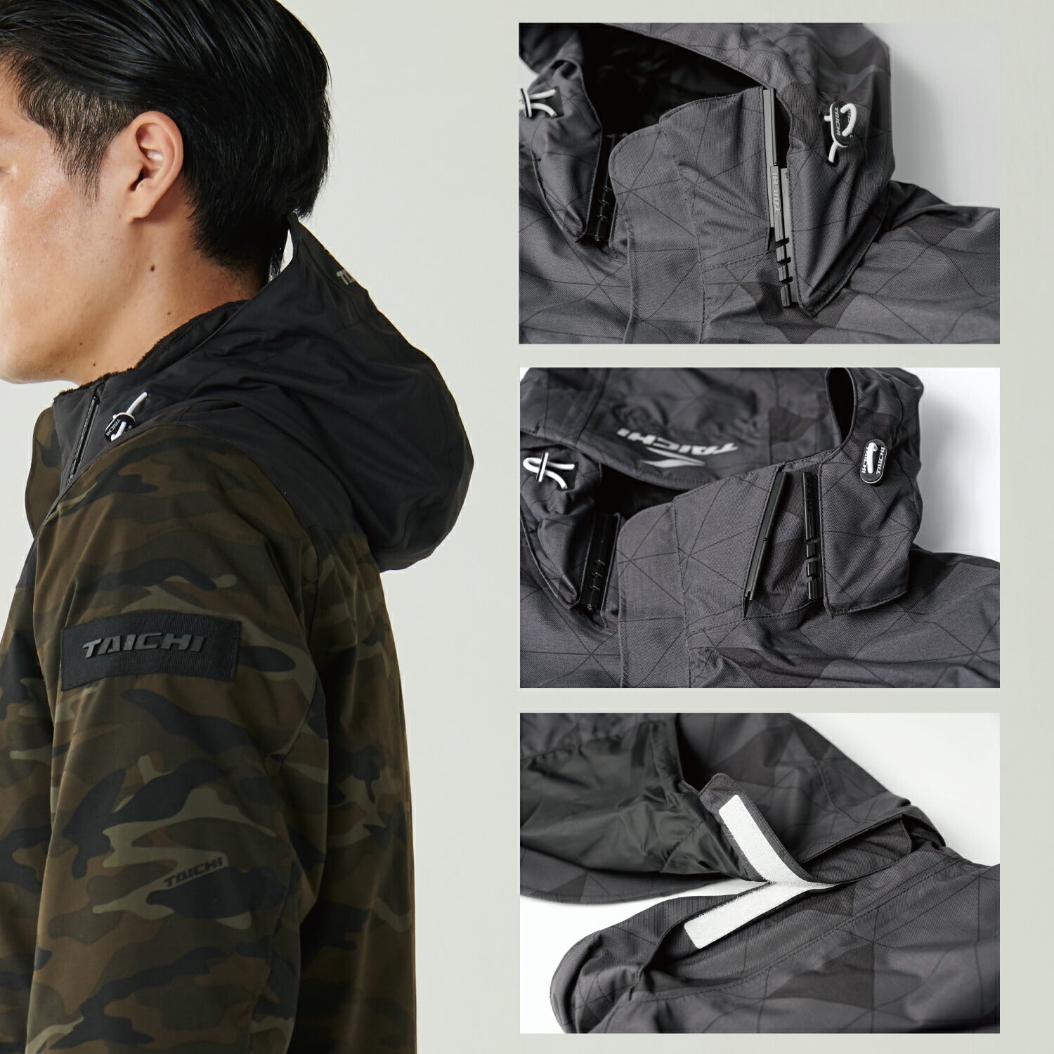 RSタイチ モトレック ウインターパーカ HPAチャコール WLサイズ RSJ723