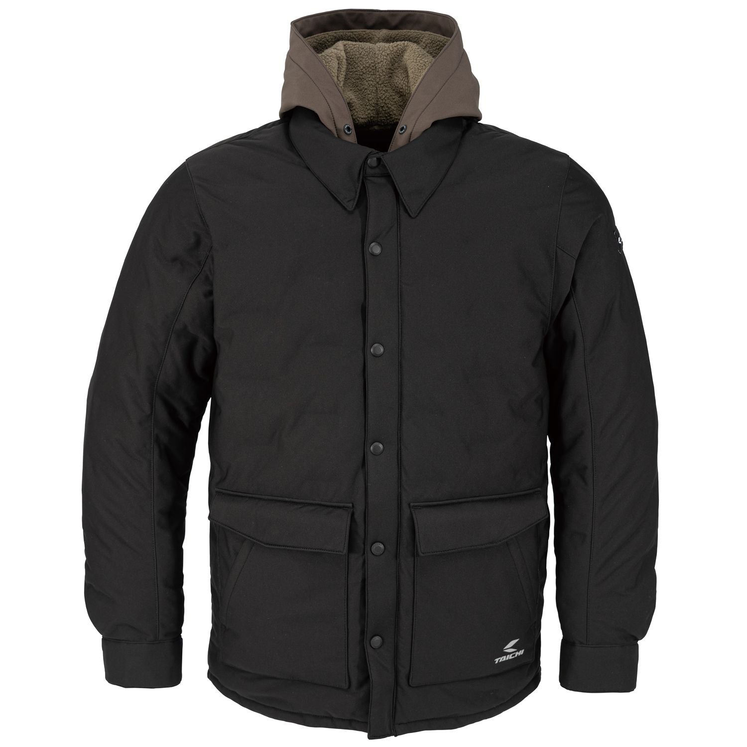 取寄 RSタイチ オクタン ウインターフーディ ブラック 4XLサイズ RSJ727