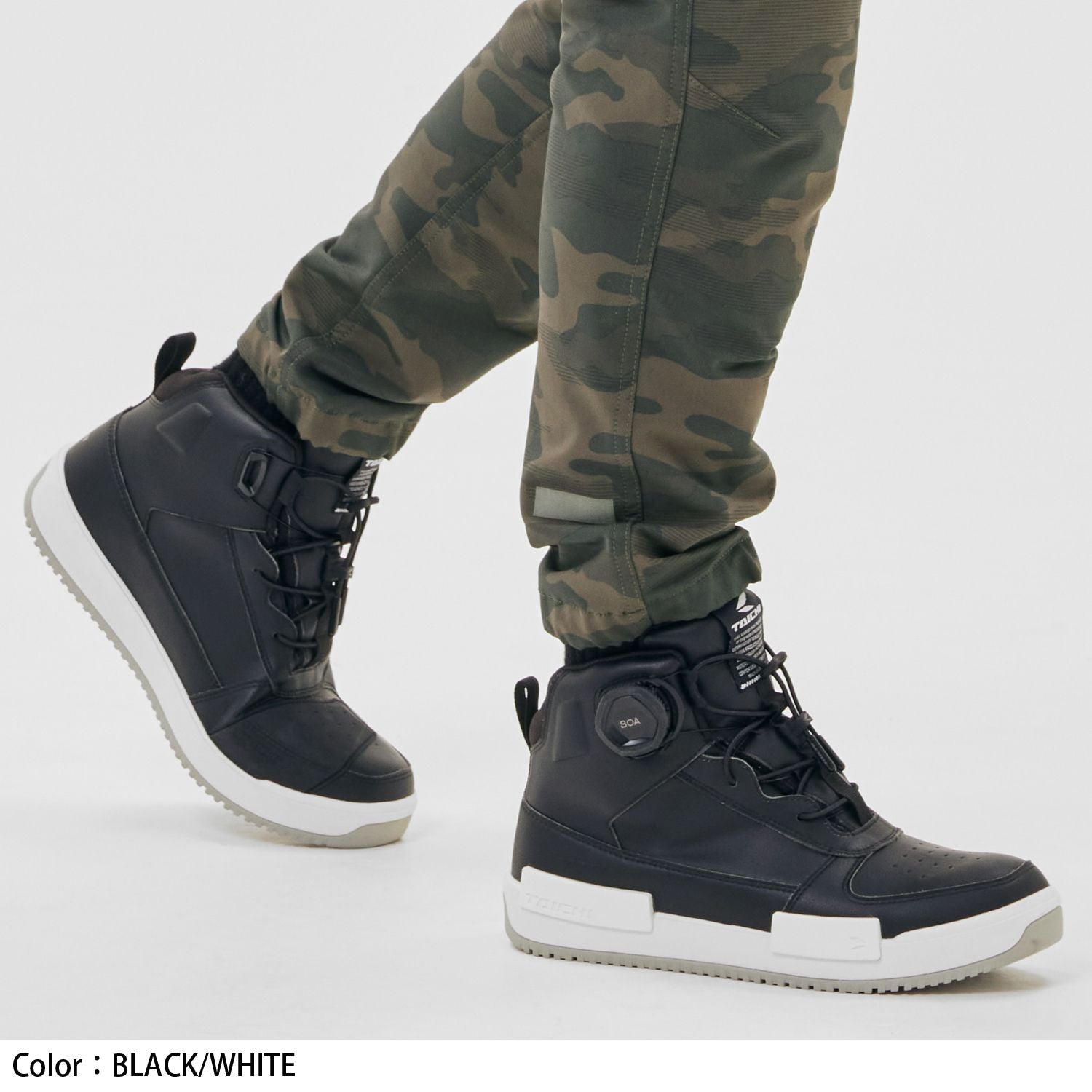 取寄 アールエスタイチ 014 DRYMASTER ブレイク シューズ BLACK/WHITE 28.0cm RSS014