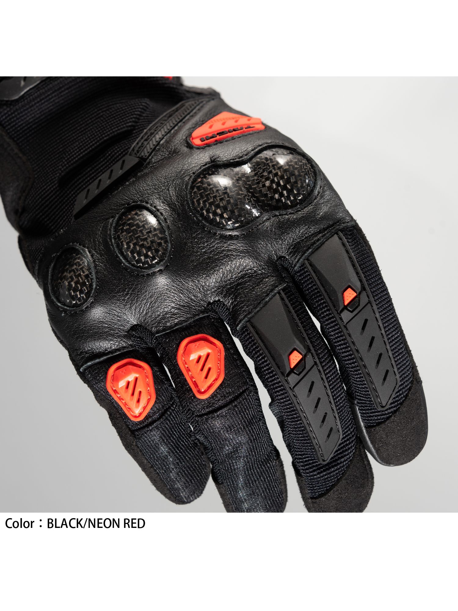 取寄 アールエスタイチ ベロシティ メッシュグローブ ブラック/ネオンレッド XXLサイズ RST444