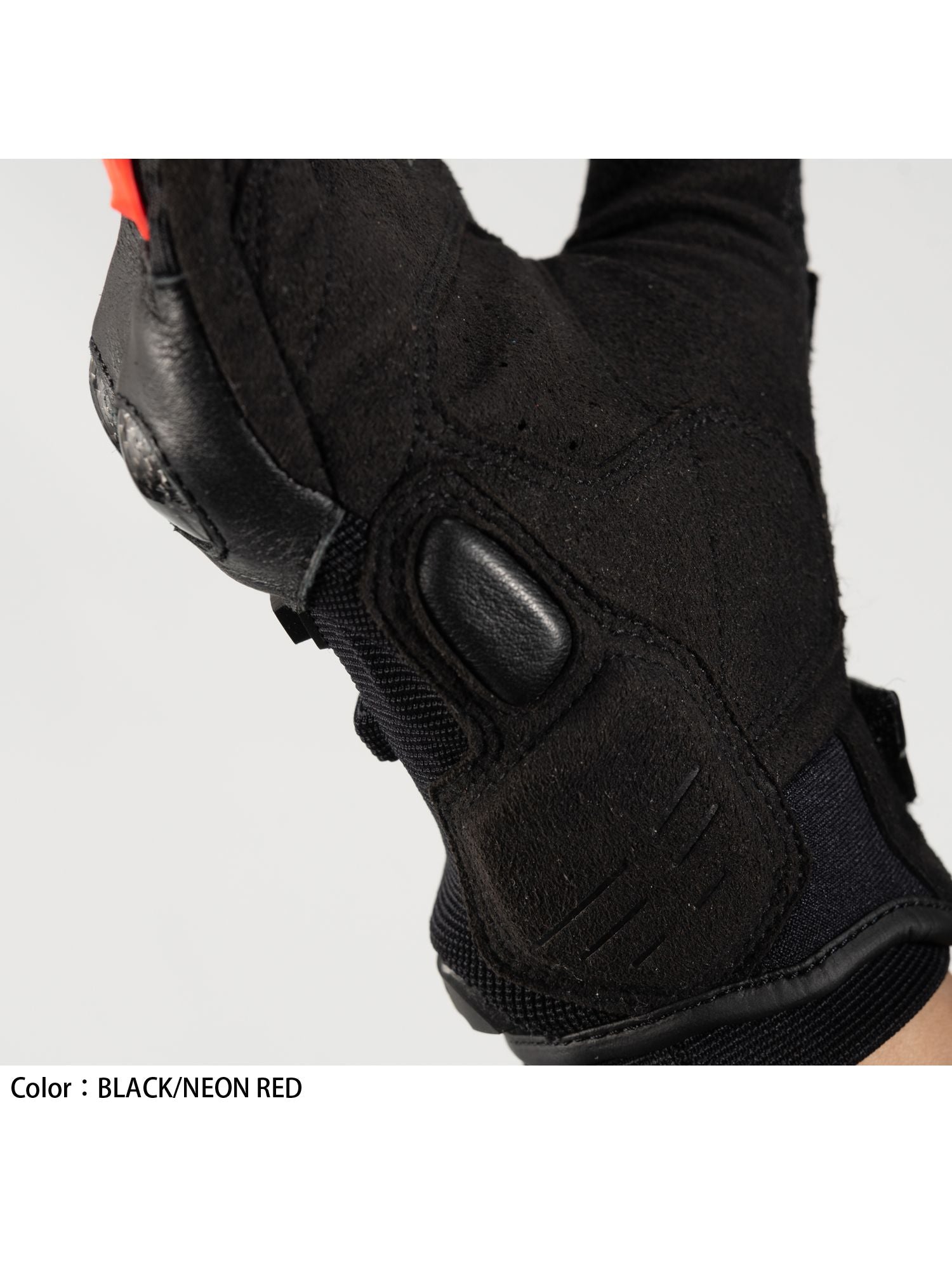 取寄 アールエスタイチ ベロシティ メッシュグローブ ブラック/ネオンレッド Lサイズ RST444