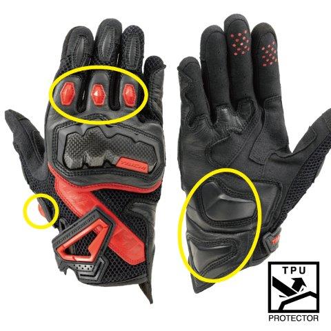 WRX PRO エアーグローブ ブラック XXLサイズ RST465 アールエスタイチ