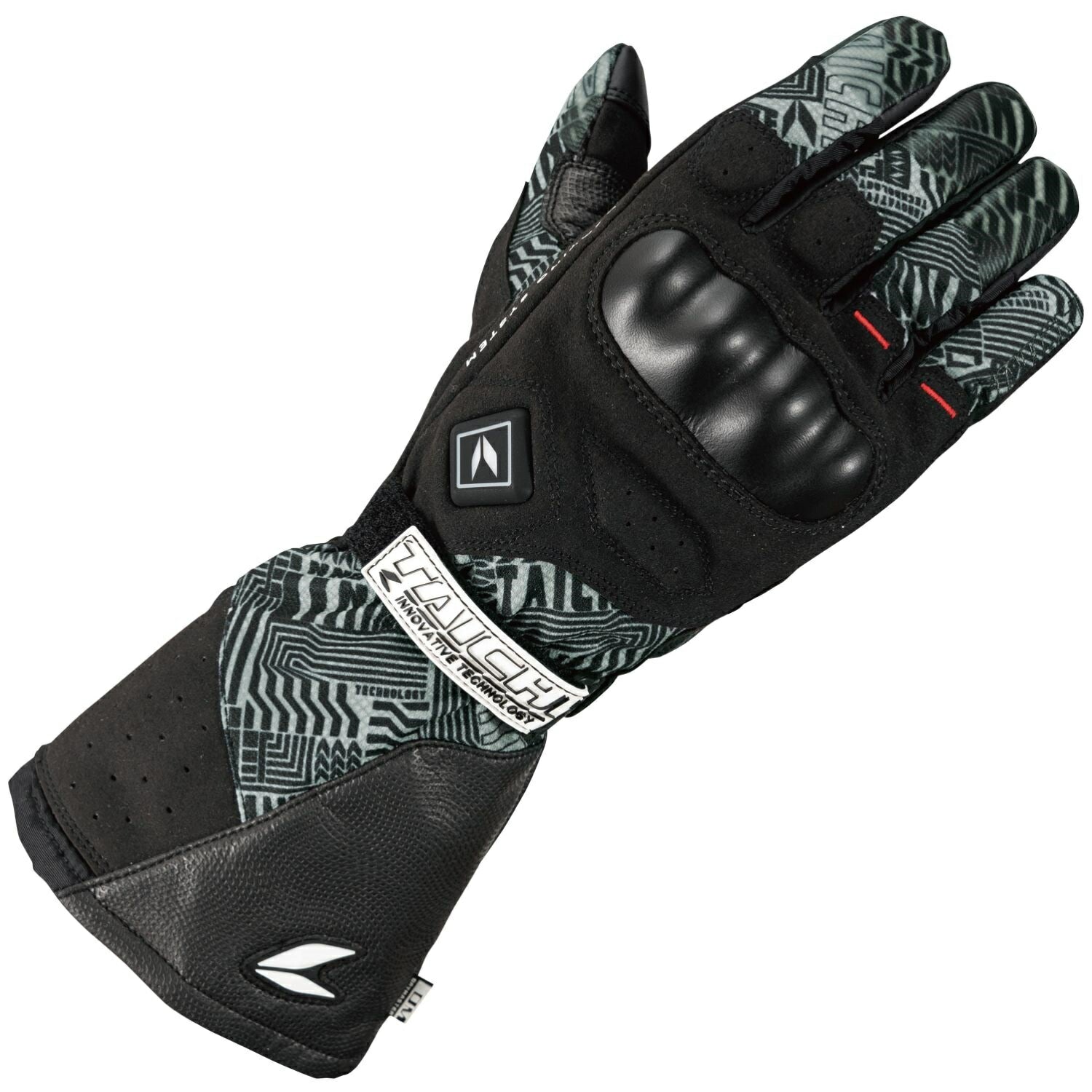 RSタイチ e-HEAT アーバン グローブ ゼブラブラック XXLサイズ RST651