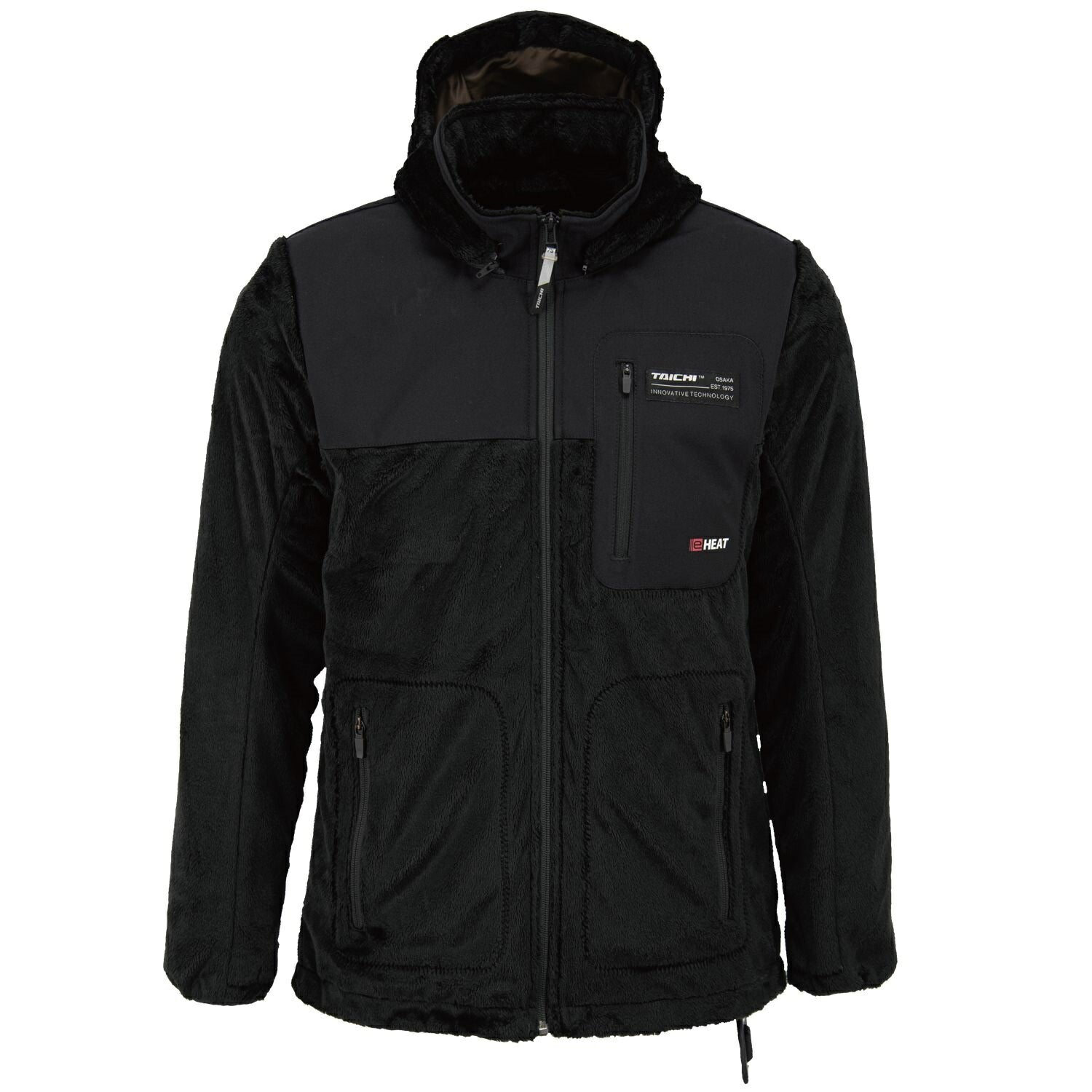 RSタイチ e-HEAT フリース インナーパーカ ブラック 3XLサイズ RSU635