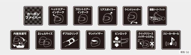 取寄 シャーク SPARTAN CARBON フルフェイスヘルメット ブラック/レッド XLサイズ