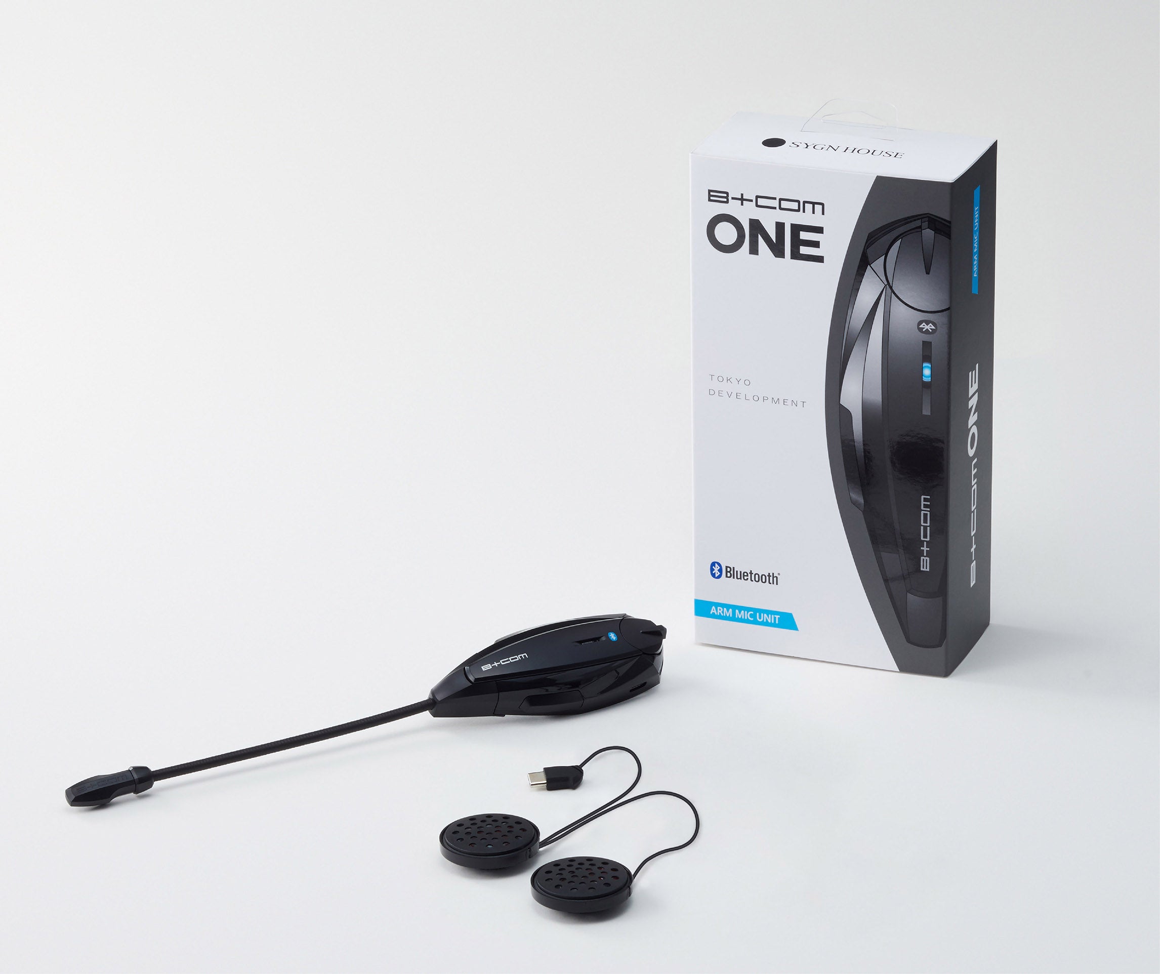 サインハウス B+COM ONE ブルートゥースコミュニケーションシステム アームマイクユニット バイク/インカム