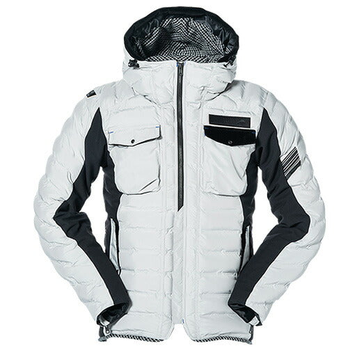 ヤマハ×クシタニ アニフェスジャケット ライトグレー/ブラック 3Lサイズ YAF77K