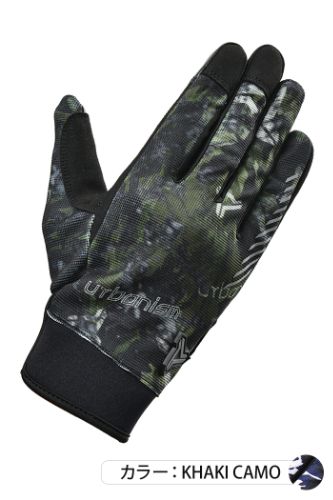 アーバニズム シティライドメッシュグローブ バイク/メンズ/春夏 カーキカモ LLサイズ UNG-241
