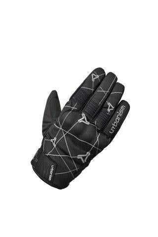 取寄 アーバニズム アーバンライドウィンターグローブ BK/R,SV LLサイズ UNG-253