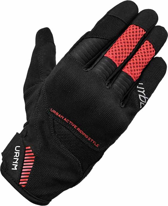 アーバニズム アーバンプロテクトメッシュグローブ ブラック/レッド LLサイズ UNG-256