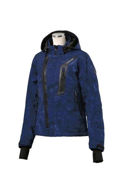 アーバニズム アーバンソフトシェルジャケット バイク/レディース/秋冬 ネイビーカモ WSサイズ UNJ-099W