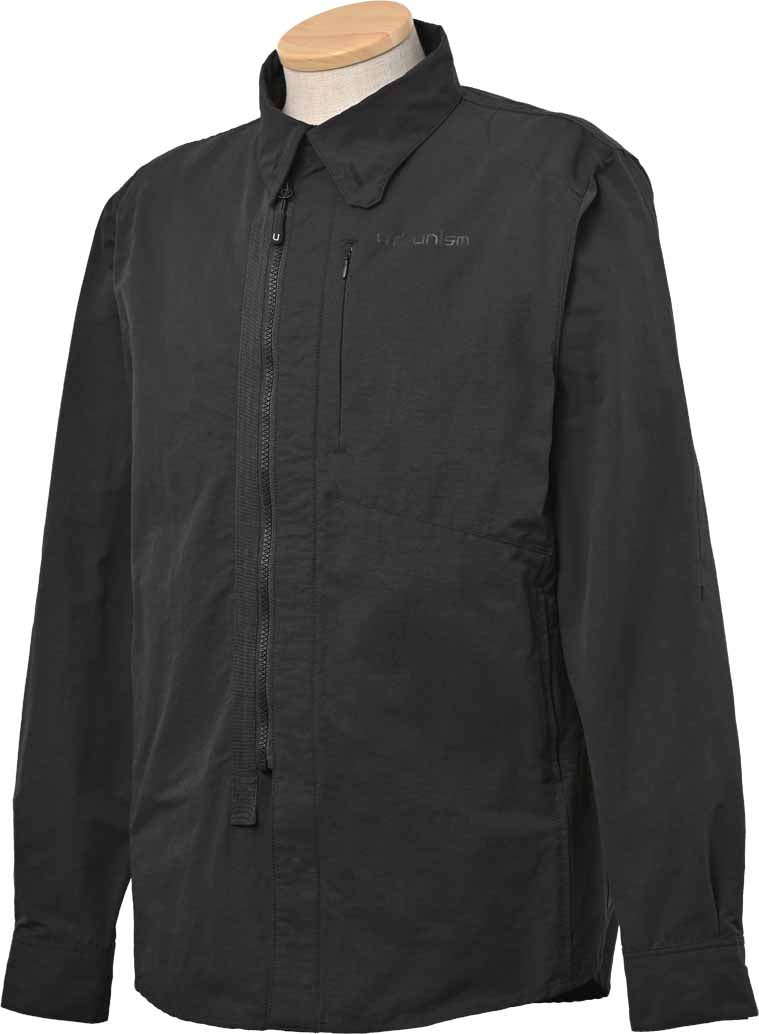 取寄 プロテクションシャツジャケット ブラック Lサイズ UNJ-127 アーバニズム