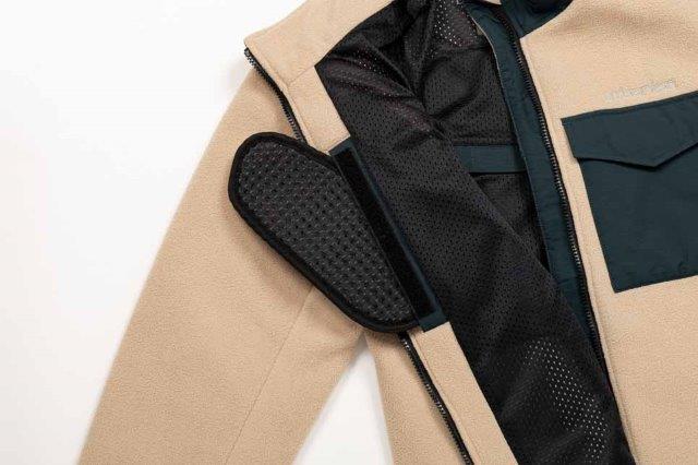 防風ライドフリースジャケット ベージュ Lサイズ UNJ132 アーバニズム