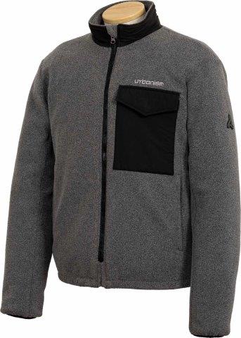 防風ライドフリースジャケット グレー LLサイズ UNJ132 アーバニズム