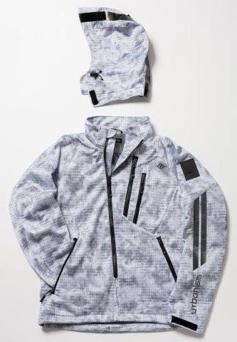 フードメッシュジャケット アーバンラスカルブラック LLサイズ UNJ133 アーバニズム