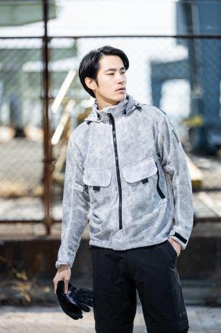 取寄 2Pメッシュジャケット ホワイト Lサイズ UNJ134 アーバニズム