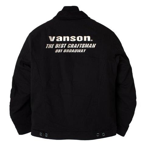 コットンジャケット ブラック XLサイズ SVS2203W バンソン