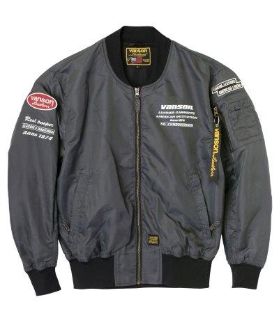 ﾅｲﾛﾝ MA-1 ｼﾞｬｹｯﾄ グレー XLサイズ SVS2403S バンソン