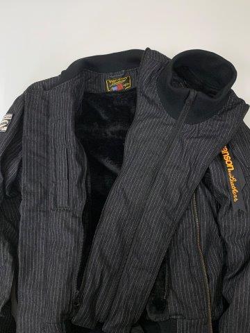 MA-1ジャケット ブラック 3XLサイズ TVS2209W バンソン