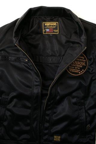 取寄 バンソン メッシュカバーオールジャケット アイボリー/ブラック Lサイズ TVS2303S