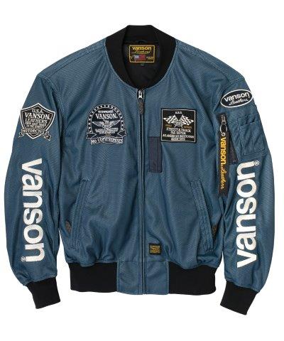 ★春夏に最適フルメッシュ VANSON TVS2402S KH/BK ジャケット Amazon | [バンソン] TVS2402S メッシュ ジャケット