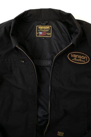 バンソン コットンジャケット アイボリー/ブラック 3XLサイズ VS23106S