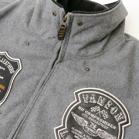 アワードジャケット ブラック/ブラック 3XLサイズ VS23107W バンソン