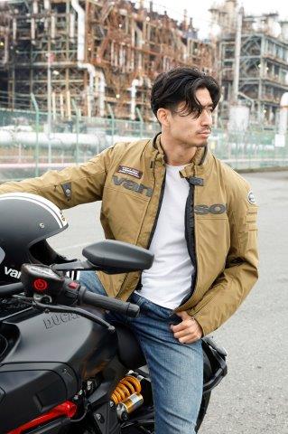 ライダースジャケット ダークレー XLサイズ VS23111W バンソン