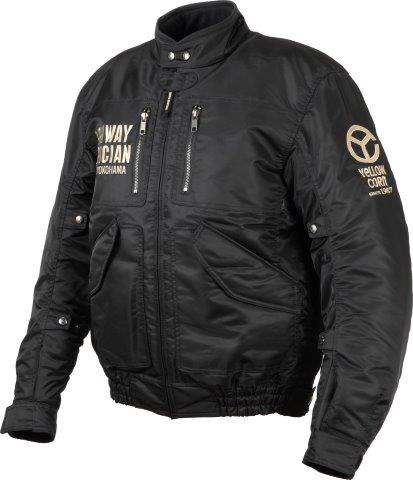 ウィンタージャケット ブラック/アイボリー LWサイズ YB-3300 イエローコーン