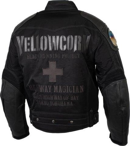 ウィンタージャケット ブラック/ガンメタリック 3Lサイズ YB-3309 イエローコーン