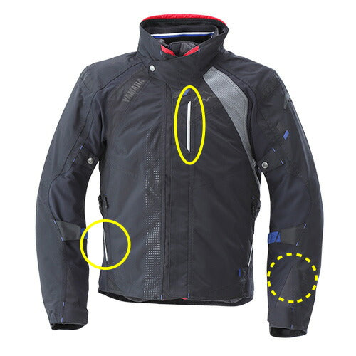 ヤマハ×クシタニ アキュートジャケット ブラック Lサイズ YAF65-K