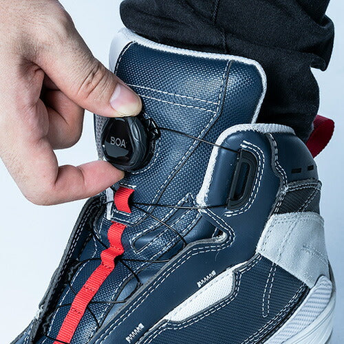 ヤマハ×クシタニ ブロックフローシューズ ネイビー 25.0cm YAL03K