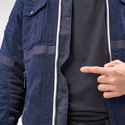 ヤマハ×クシタニ アーカナハーフメッシュジャケット メンズ ブラック LLサイズ YAS68K