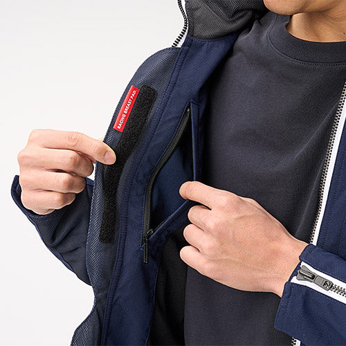 ヤマハ×クシタニ アーカナハーフメッシュジャケット メンズ ブラック Mサイズ YAS68K